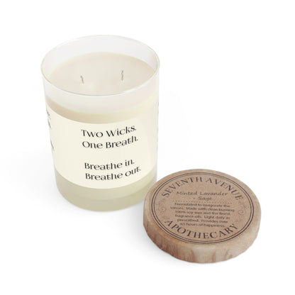 Two Wicks One Breath Sympathy Candle | Bereavement and Grief Gift - You're My Kind of Weird