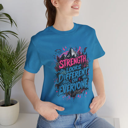 Strength Looks Different Grunge - Inspired Unisex Shirt - You're My Kind of Weird