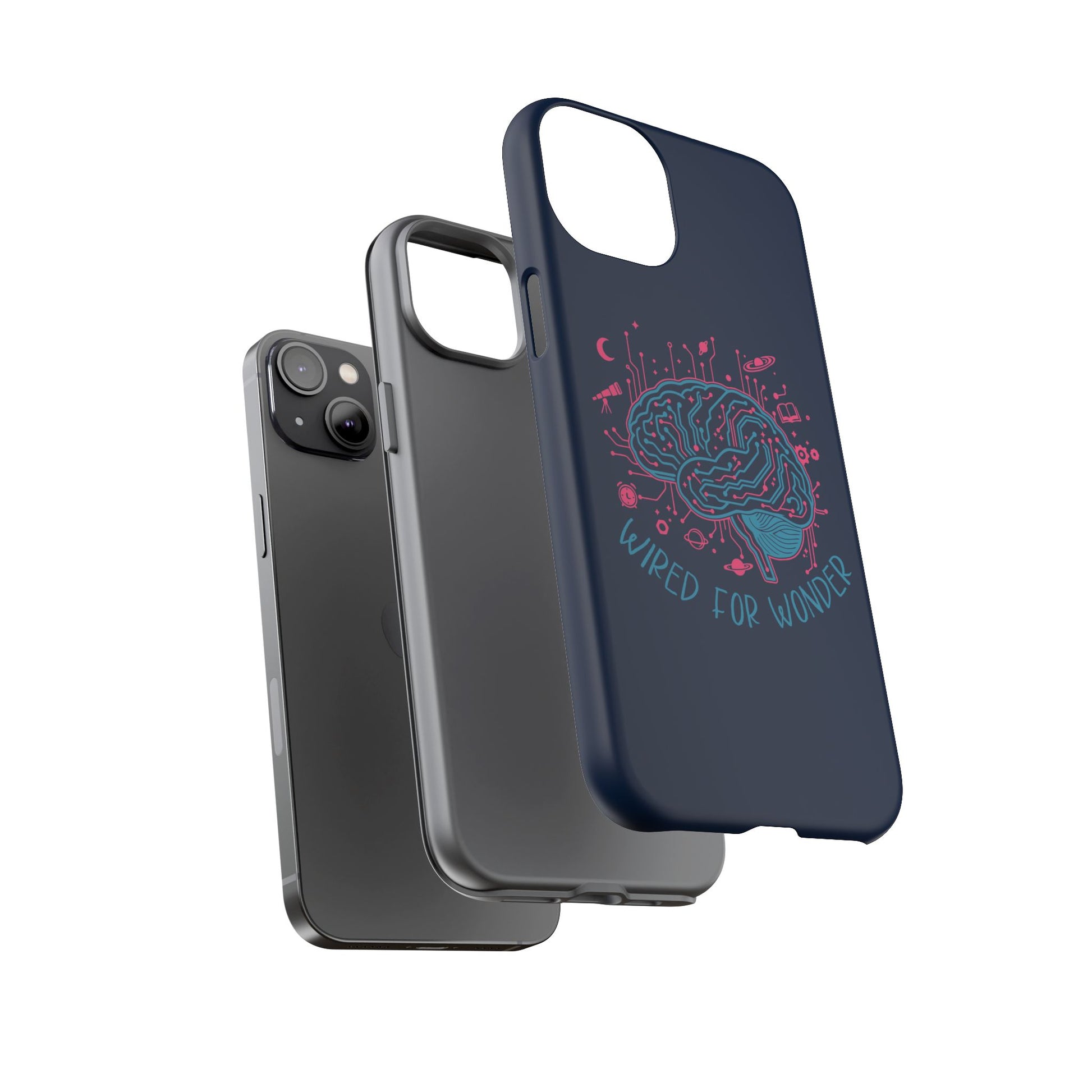 Wired for Wonder Tech - Meets - Imagination iPhone Case - You're My Kind of Weird