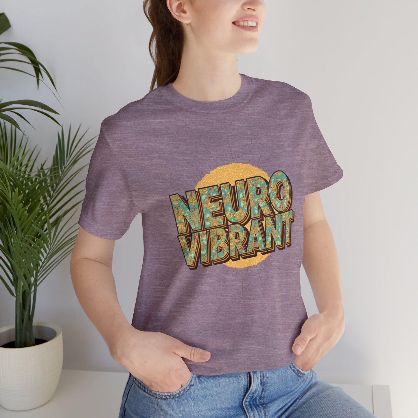 Neuro Vibrant Tee — Retro Graphic T-Shirt - You're My Kind of Weird