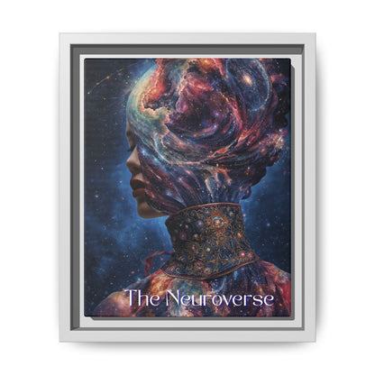 Neuroverse Framed Canvas – Cosmic Wall Art for Creative & Curious Minds | Vibrant Galaxy - Inspired Home Decor - You're My Kind of Weird