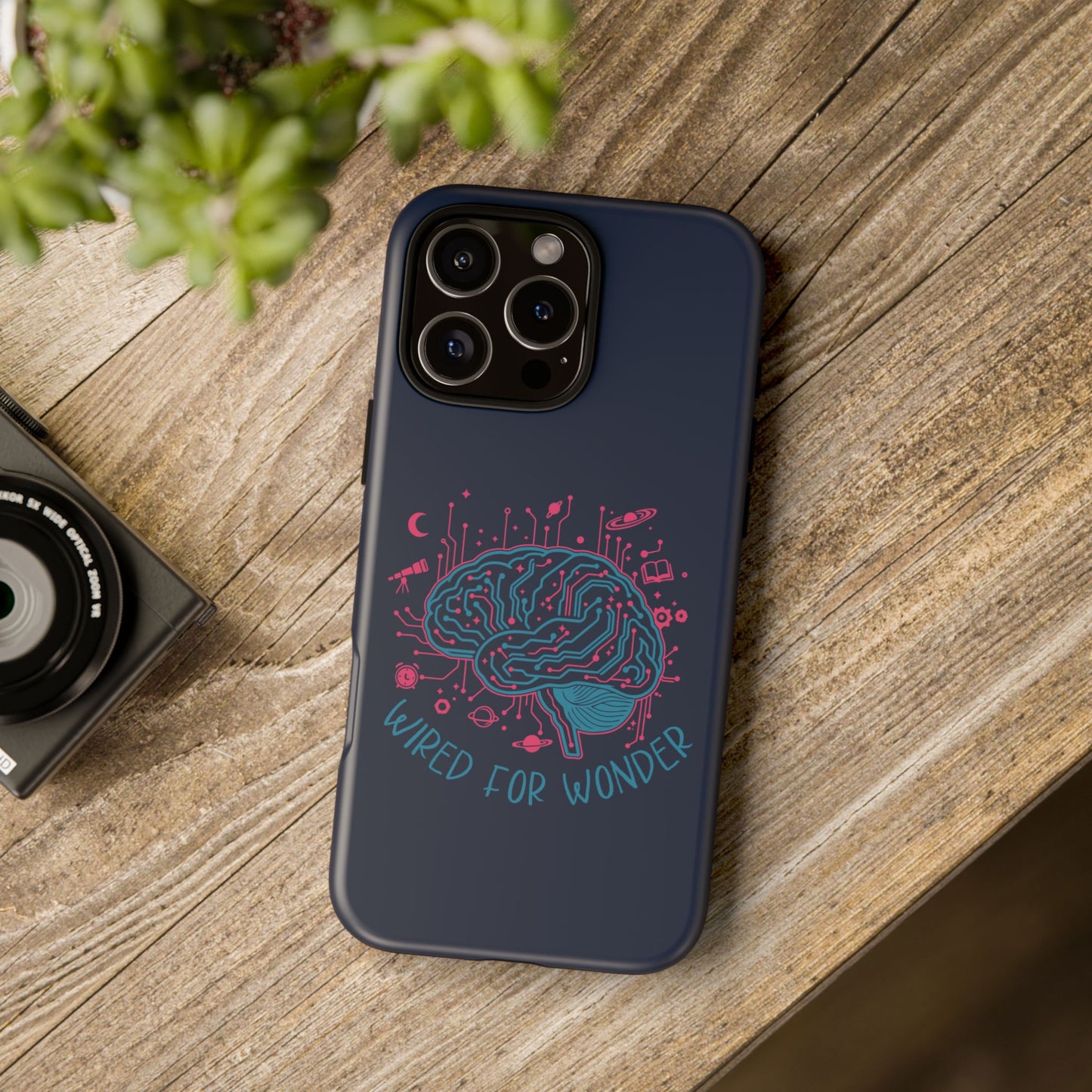 Wired for Wonder Tech - Meets - Imagination iPhone Case - You're My Kind of Weird