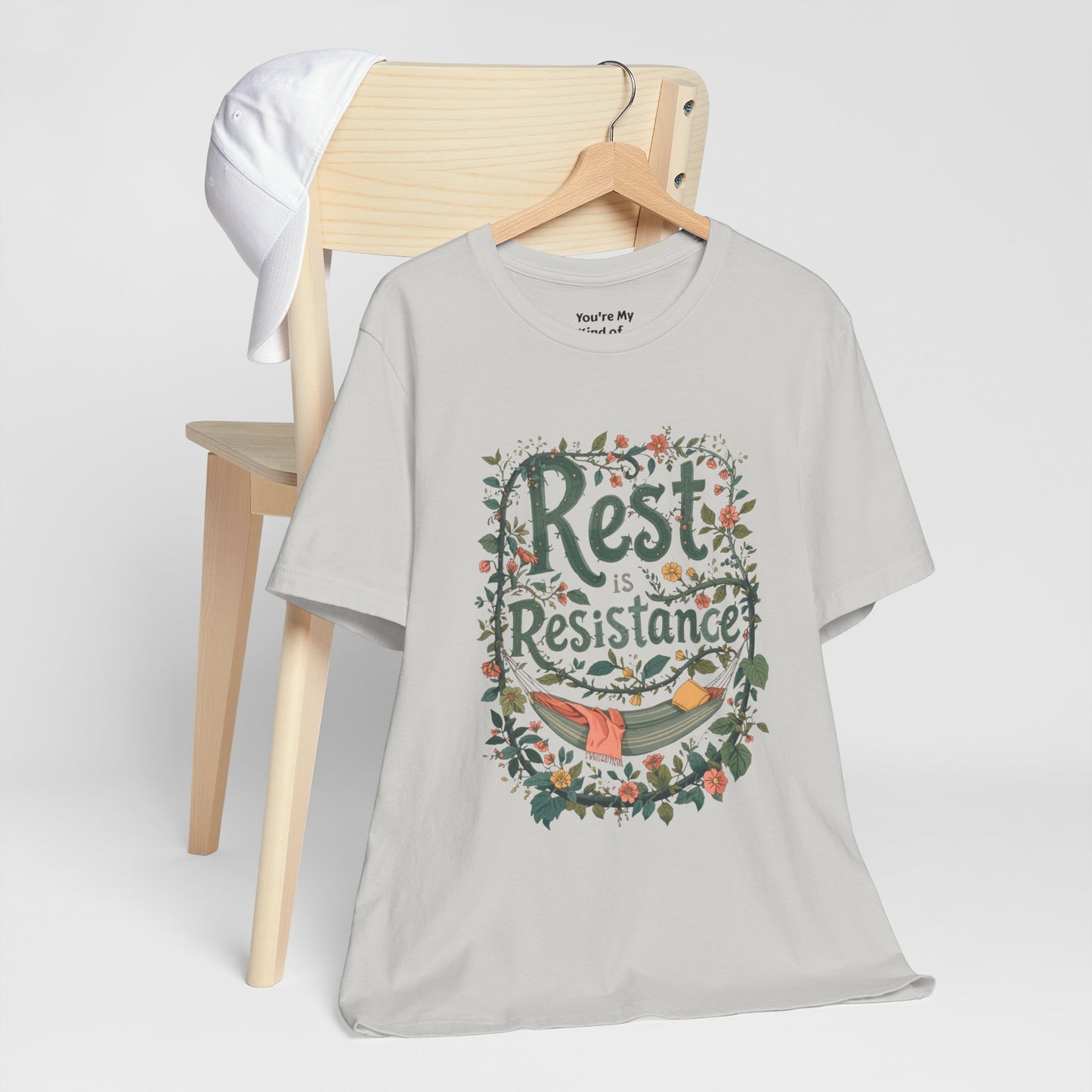 Rest is Resistance Tee, Motivational Shirt, Relaxation Apparel, Unisex Tee, Gift for Peace Lovers - You're My Kind of Weird