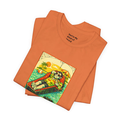Sensory Protection Mode Vampire Shirt | Goth Summerween Tee - You're My Kind of Weird
