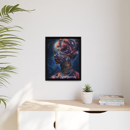 Neuroverse Framed Canvas – Cosmic Wall Art for Creative & Curious Minds | Vibrant Galaxy - Inspired Home Decor - You're My Kind of Weird