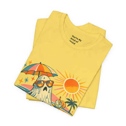 Executive Function Has Left the Body Tee | Neurodivergent Summerween Ghost Shirt - You're My Kind of Weird