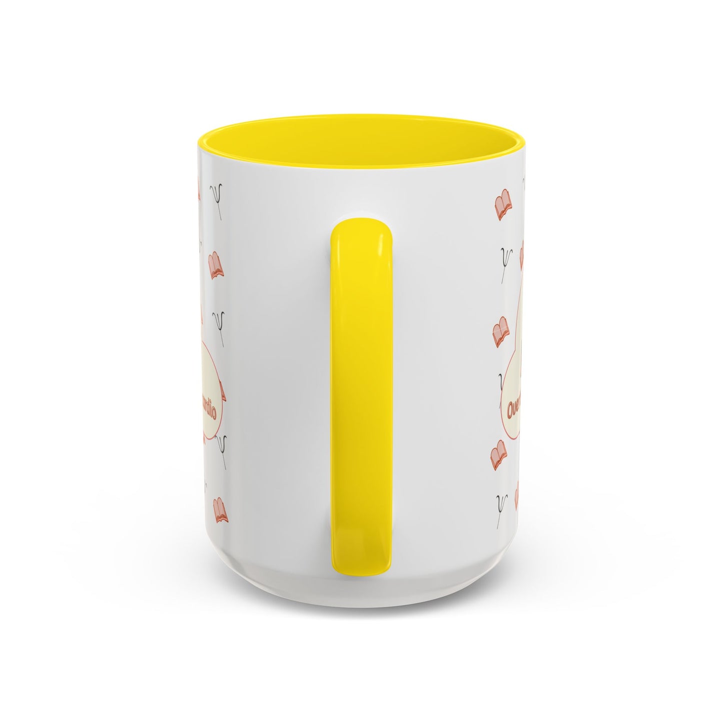 Overthinking Is My Cardio Coffee Mug — Cute Raccoon Reading Accent Mug - You're My Kind of Weird