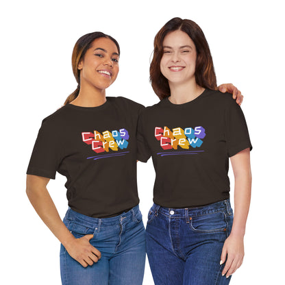 Chaos Crew Tee — Colorful Retro Graffiti Graphic T-Shirt - You're My Kind of Weird