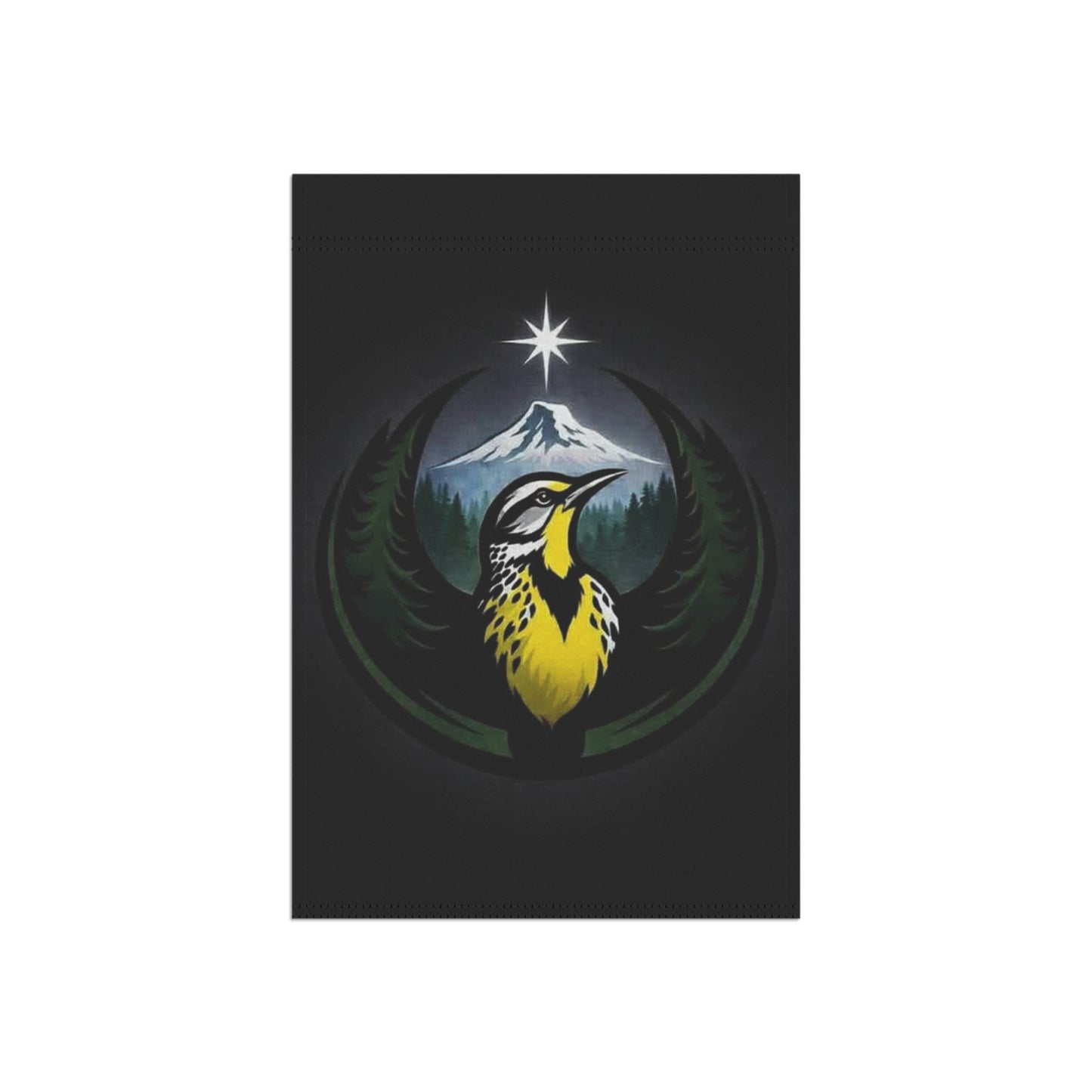 Oregon State Bird Meadowlark Resistance Emblem Flag - You're My Kind of Weird