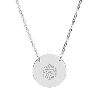 D20 Necklace DnD Dice and Geek Chic Jewelry - You're My Kind of Weird