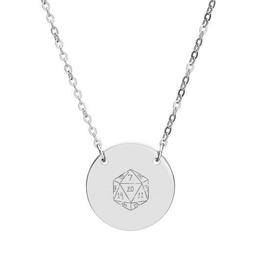 D20 Necklace DnD Dice and Geek Chic Jewelry - You're My Kind of Weird