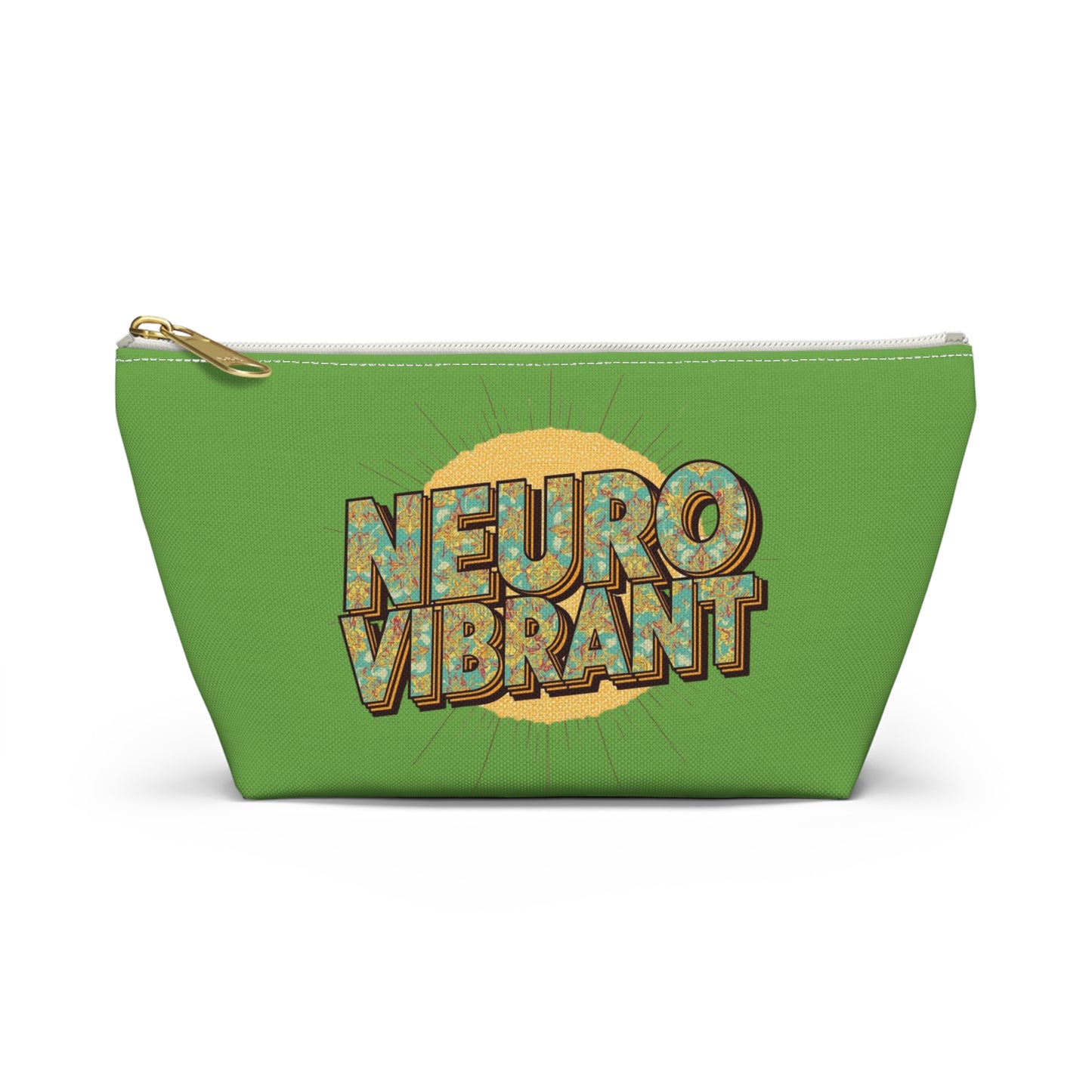 Accessory Pouch — “NeuroVibrant” Cosmetic & Organizer Bag - You're My Kind of Weird