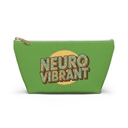 Accessory Pouch — “NeuroVibrant” Cosmetic & Organizer Bag - You're My Kind of Weird