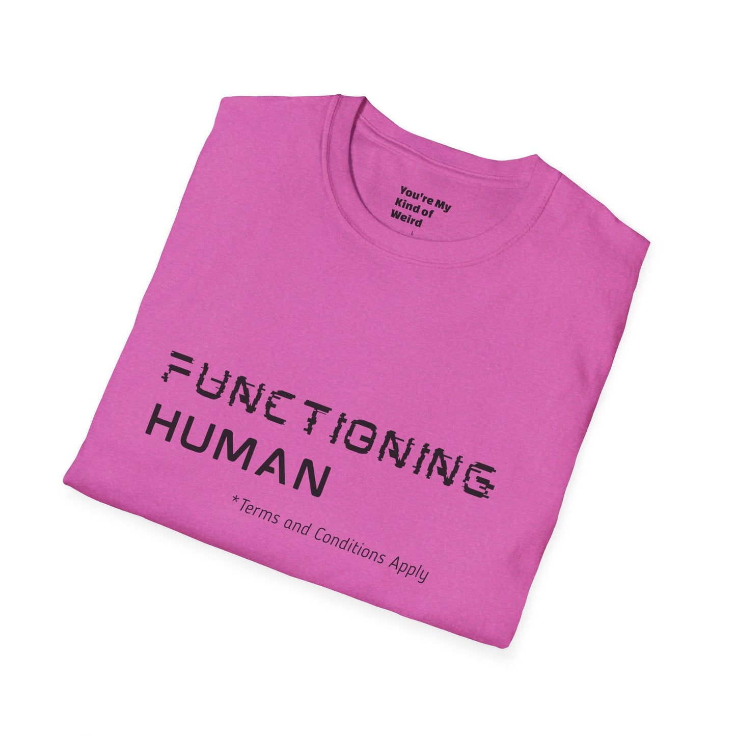 FUNCTIONING HUMAN Unisex Softstyle T-Shirt, Perfect Gift for Mental Health Awareness, Casual Wear, Everyday Comfort, Unique Graphic [...]