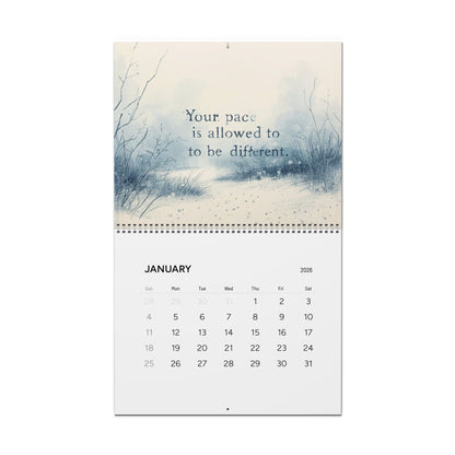 The Gentle Year: A Neurodivergent - Affirming 2026 Wall Calendar - You're My Kind of Weird