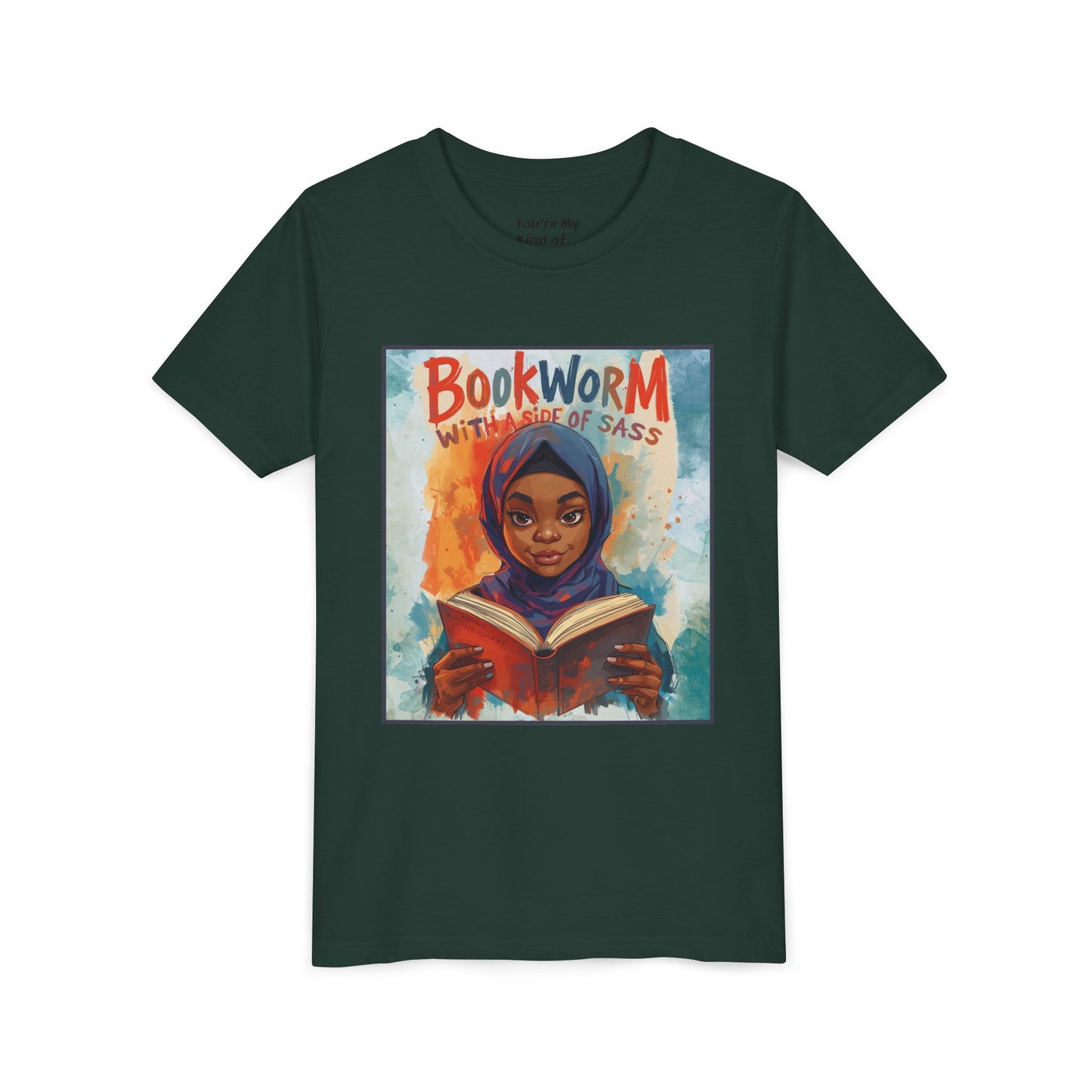 Kids Bookworm Sass Tee, Fun T-Shirt for Young Readers, Gift for Book Lovers, Back to School Apparel, Cute Kid's Graphic Tee