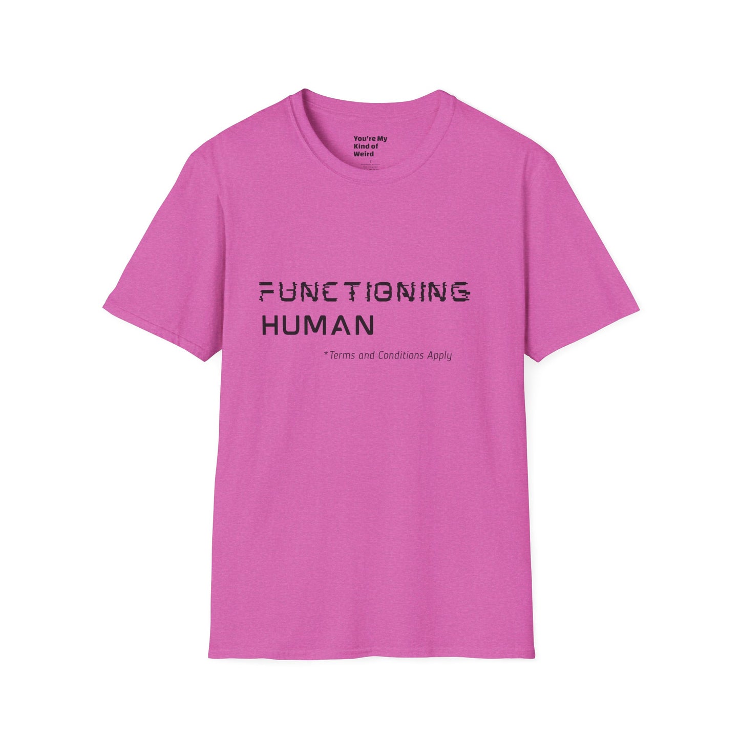 FUNCTIONING HUMAN Unisex Softstyle T-Shirt, Perfect Gift for Mental Health Awareness, Casual Wear, Everyday Comfort, Unique Graphic [...]