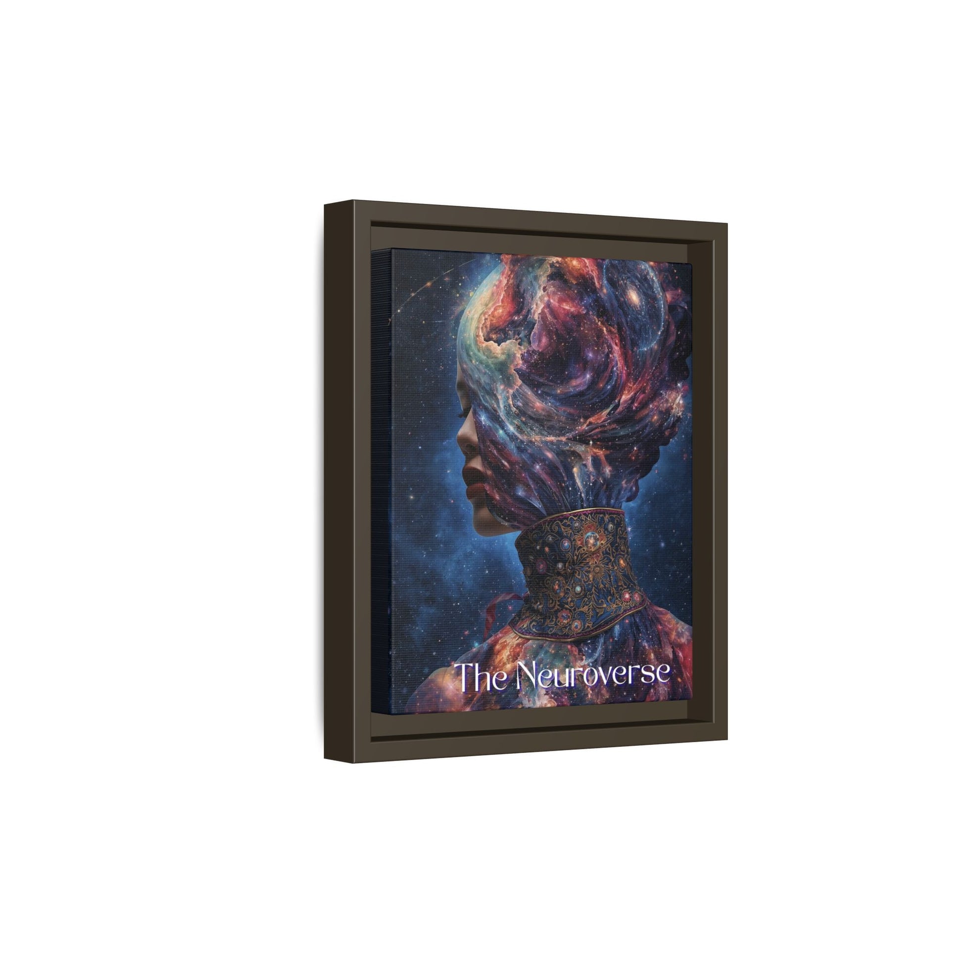 Neuroverse Framed Canvas – Cosmic Wall Art for Creative & Curious Minds | Vibrant Galaxy - Inspired Home Decor - You're My Kind of Weird
