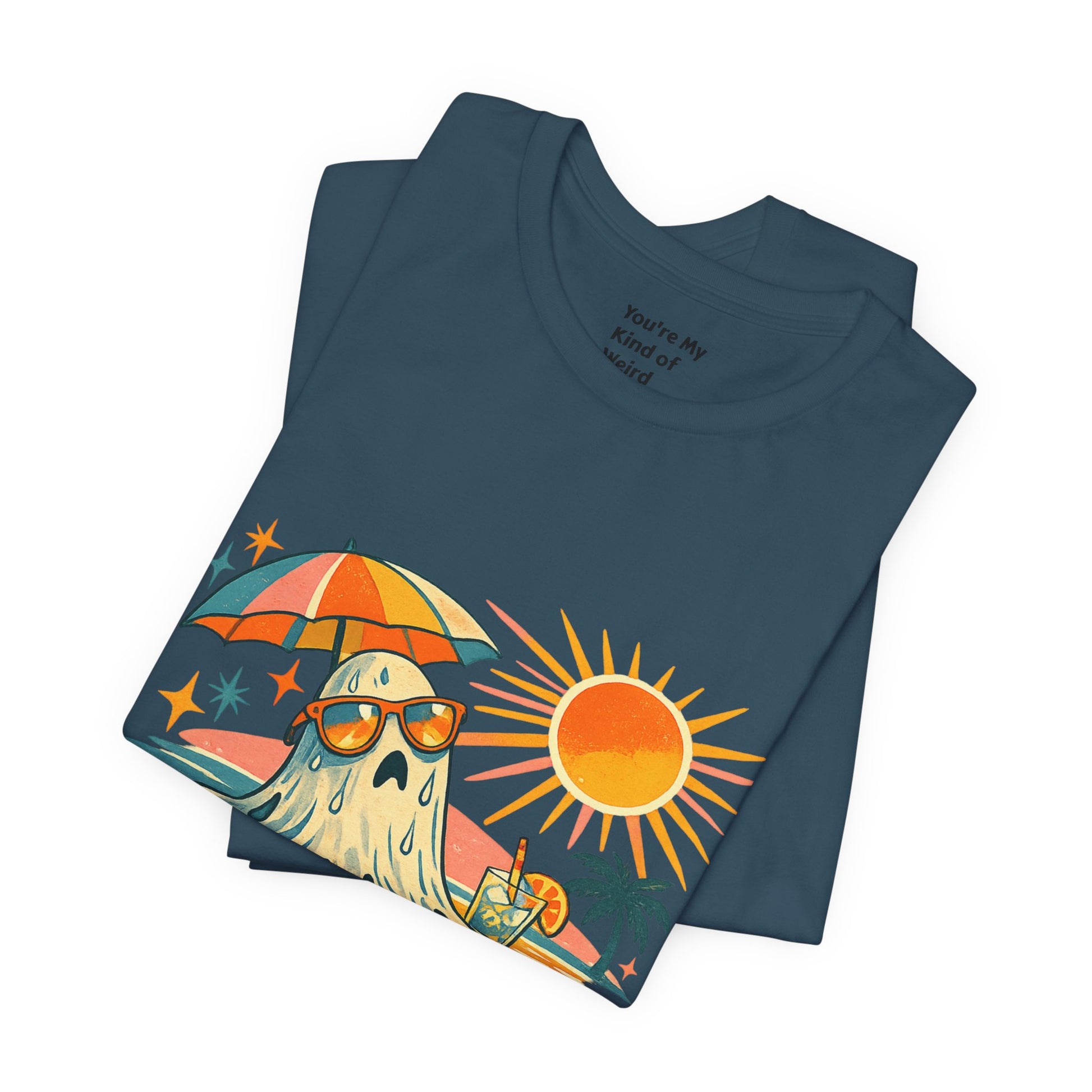 Executive Function Has Left the Body Tee | Neurodivergent Summerween Ghost Shirt - You're My Kind of Weird