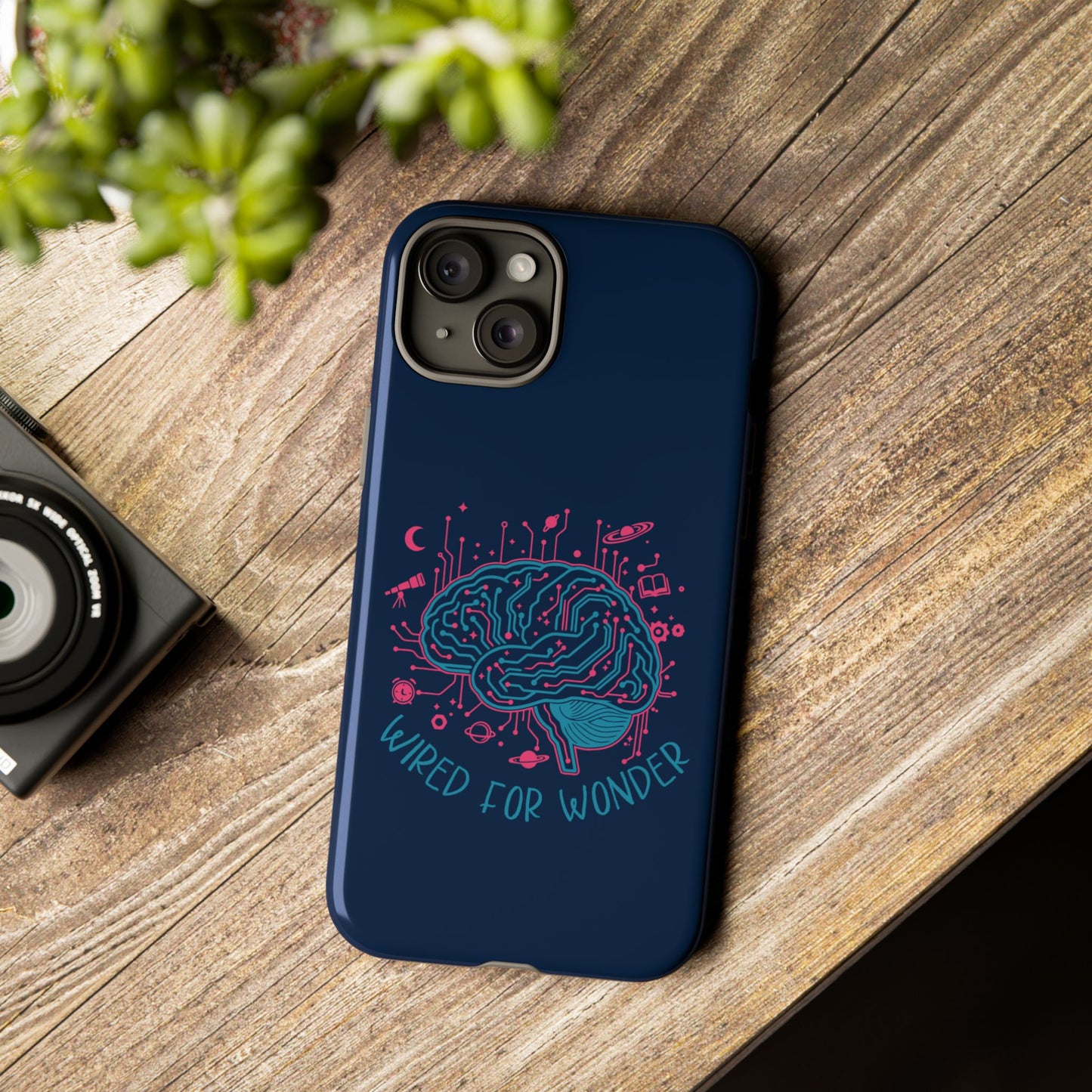 Wired for Wonder Tech - Meets - Imagination iPhone Case - You're My Kind of Weird