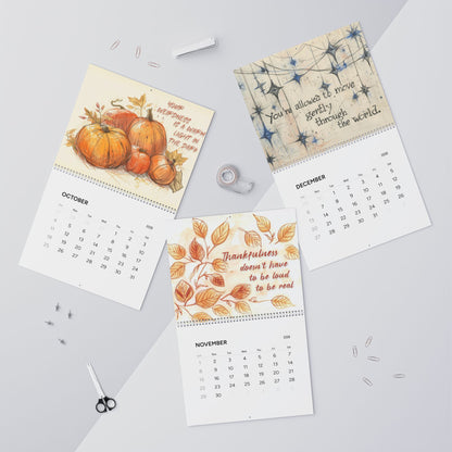 The Gentle Year: A Neurodivergent - Affirming 2026 Wall Calendar - You're My Kind of Weird