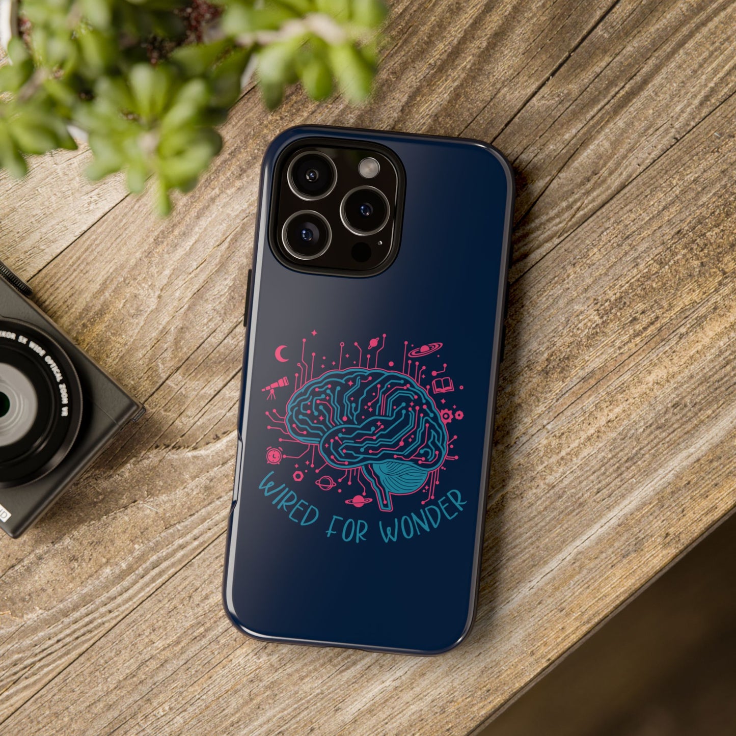 Wired for Wonder Tech - Meets - Imagination iPhone Case - You're My Kind of Weird