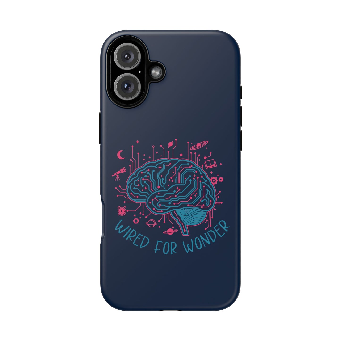 Wired for Wonder Tech - Meets - Imagination iPhone Case - You're My Kind of Weird