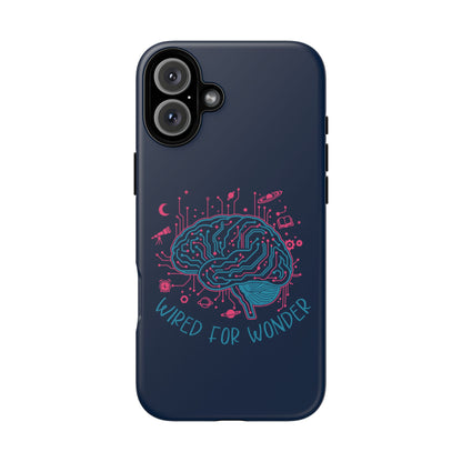 Wired for Wonder Tech - Meets - Imagination iPhone Case - You're My Kind of Weird