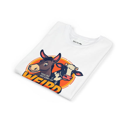 Weird Animal Kids Tee - Fun Gift for Birthdays, Schools, Animal Lovers, Halloween, Parties