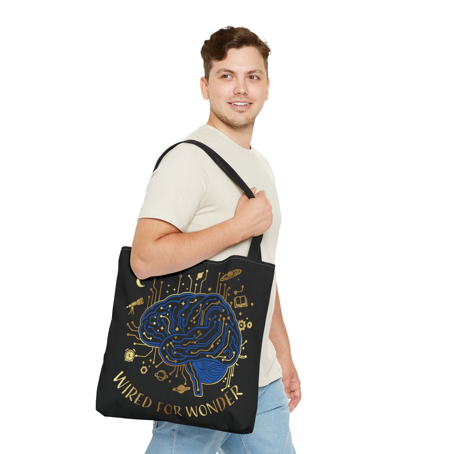 Wired for Wonder Tote Bag - You're My Kind of Weird