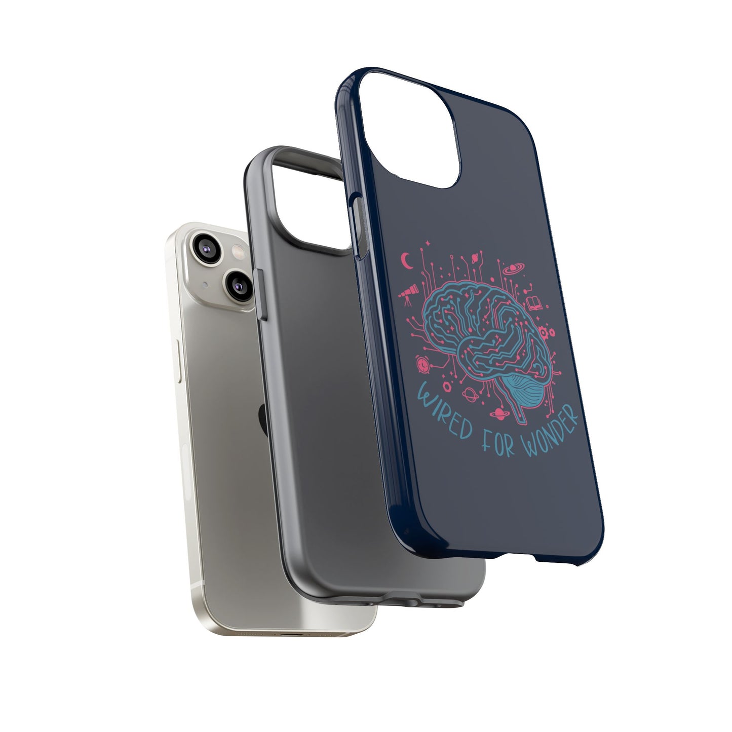 Wired for Wonder Tech - Meets - Imagination iPhone Case - You're My Kind of Weird