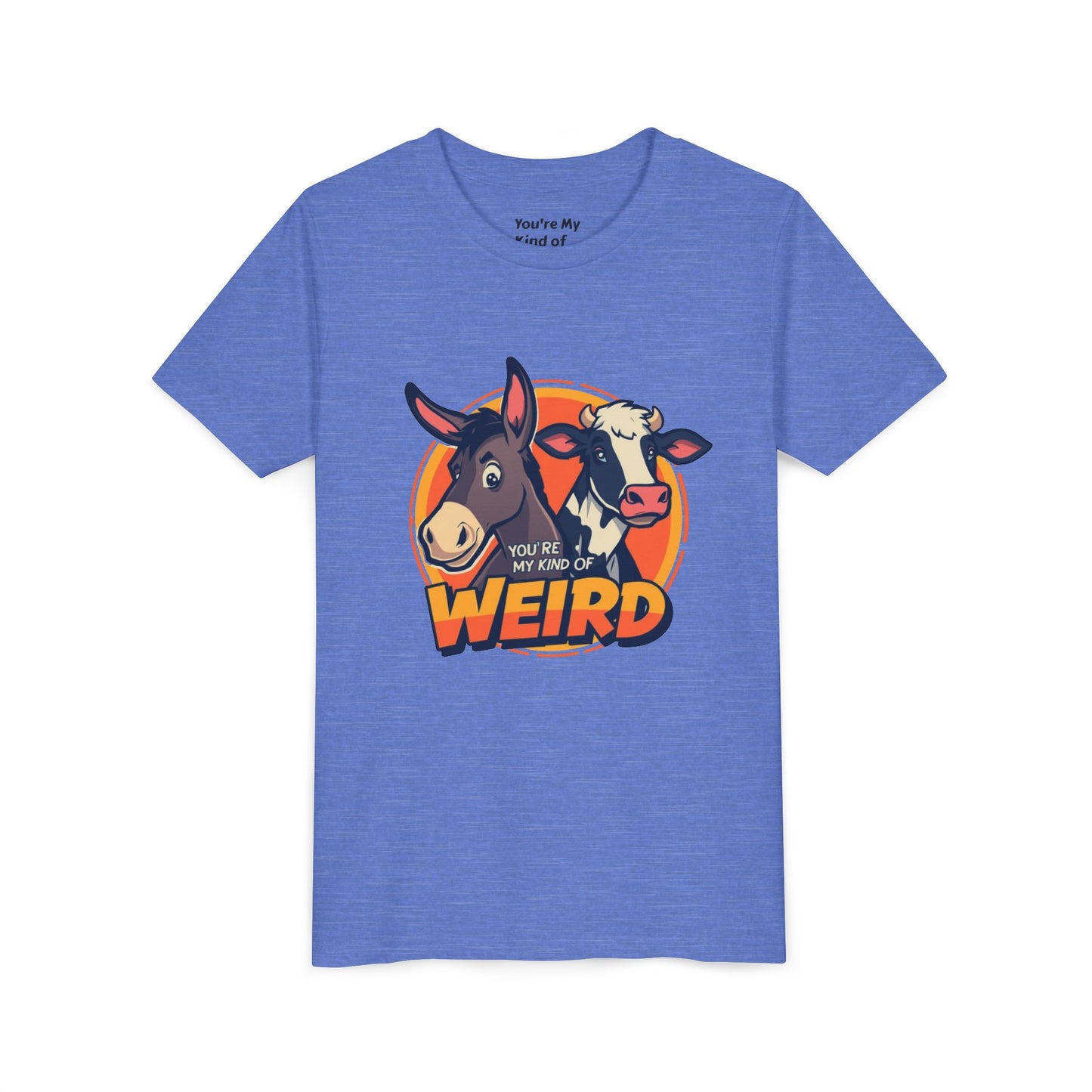 Weird Animal Kids Tee - Fun Gift for Birthdays, Schools, Animal Lovers, Halloween, Parties