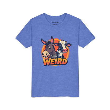 Weird Animal Kids Tee - Fun Gift for Birthdays, Schools, Animal Lovers, Halloween, Parties