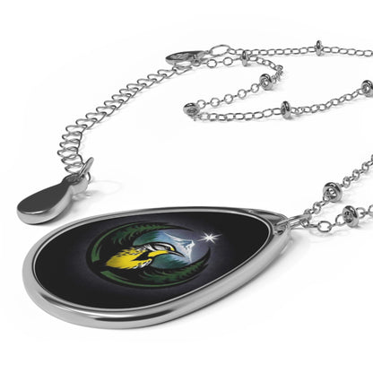 Meadowlark Oregon State Bird Resistance Necklace - You're My Kind of Weird