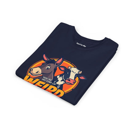 Weird Animal Kids Tee - Fun Gift for Birthdays, Schools, Animal Lovers, Halloween, Parties