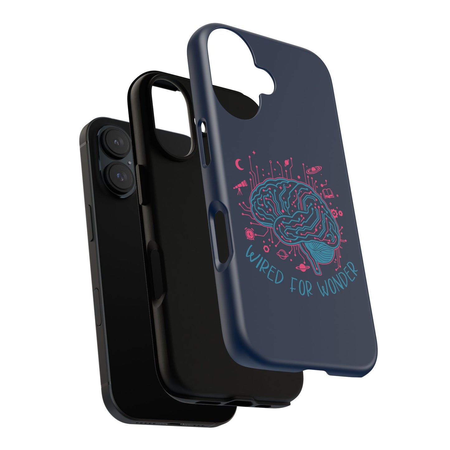 Wired for Wonder Tech - Meets - Imagination iPhone Case - You're My Kind of Weird