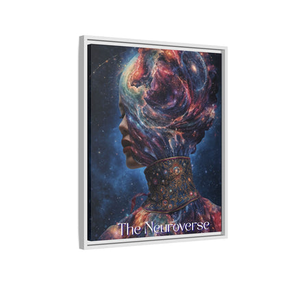 Neuroverse Framed Canvas – Cosmic Wall Art for Creative & Curious Minds | Vibrant Galaxy - Inspired Home Decor - You're My Kind of Weird