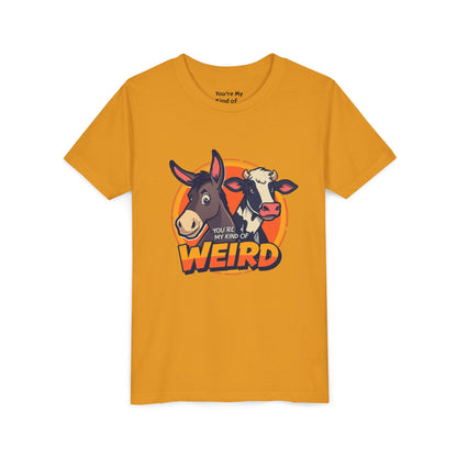 Weird Animal Kids Tee - Fun Gift for Birthdays, Schools, Animal Lovers, Halloween, Parties