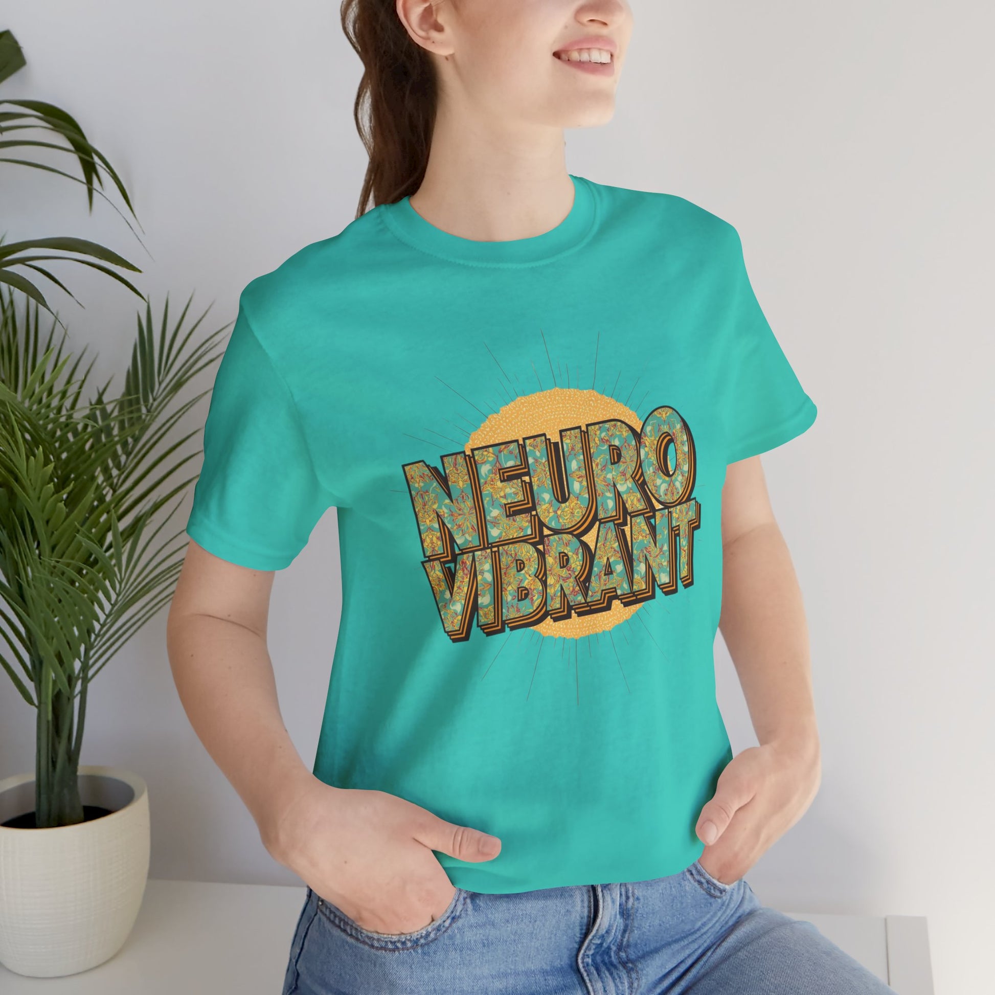 Neuro Vibrant Tee — Retro Graphic T-Shirt - You're My Kind of Weird