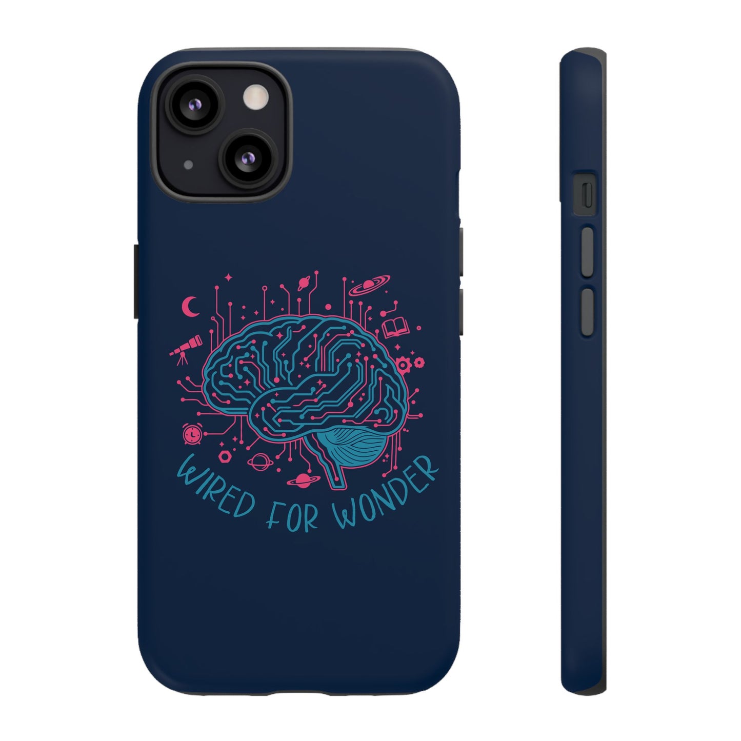 Wired for Wonder Tech - Meets - Imagination iPhone Case - You're My Kind of Weird