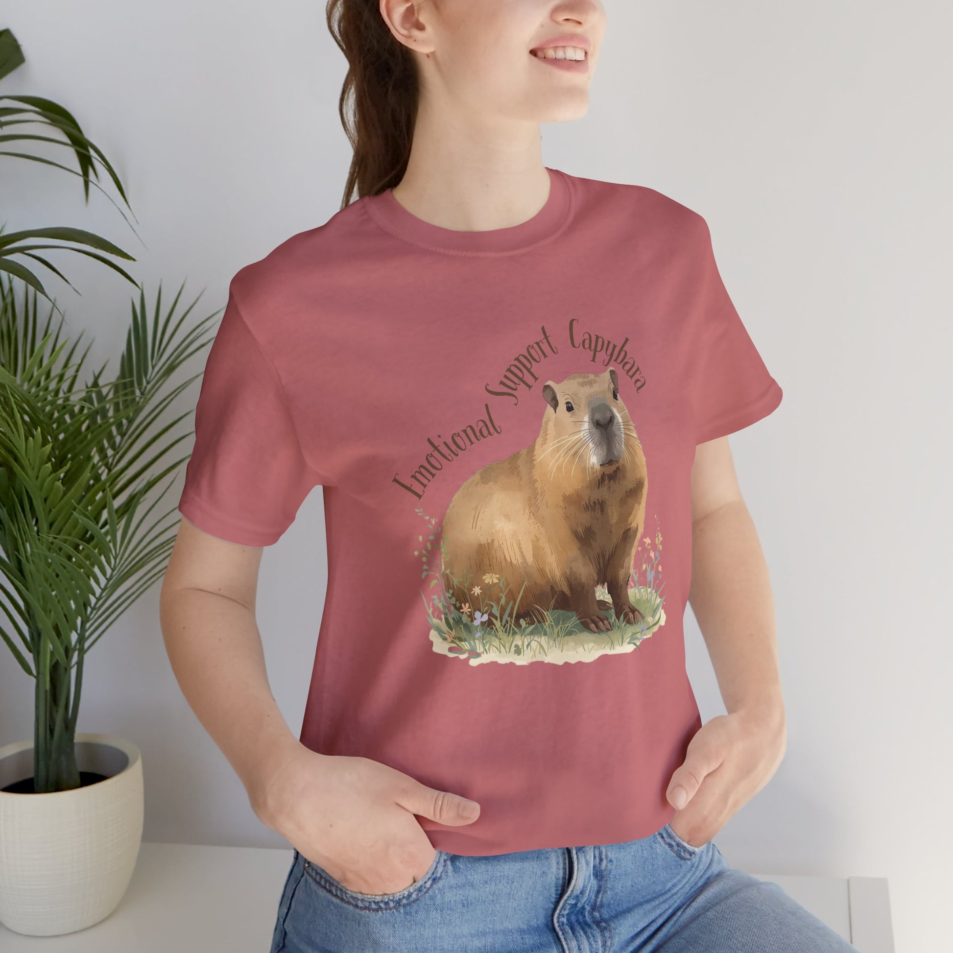Emotional Support Capybara Shirt - You're My Kind of Weird