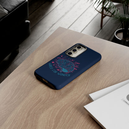 "Wired for Wonder" Brain Tech Design Samsung Galaxy Phone Case - You're My Kind of Weird