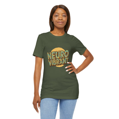 Neuro Vibrant Tee — Retro Graphic T-Shirt - You're My Kind of Weird