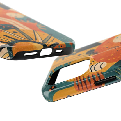 Dopamine Abstract Retro Sun and Moon iPhone Case | Tough Phone Cases - You're My Kind of Weird