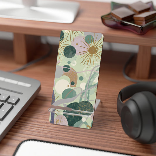 Dopamine Abstract Botanical Pattern Mobile Display Stand for Smartphones - You're My Kind of Weird