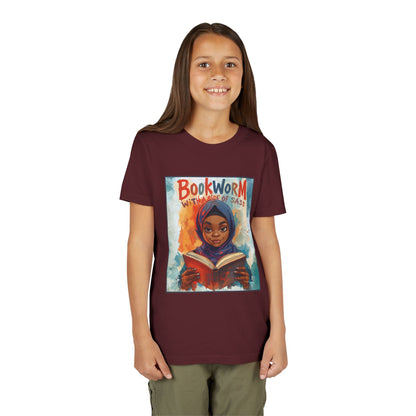 Kids Bookworm Sass Tee, Fun T-Shirt for Young Readers, Gift for Book Lovers, Back to School Apparel, Cute Kid's Graphic Tee