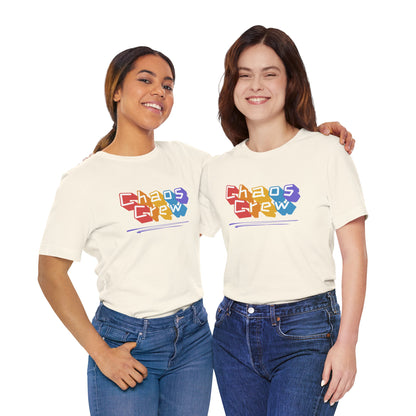 Chaos Crew Tee — Colorful Retro Graffiti Graphic T-Shirt - You're My Kind of Weird