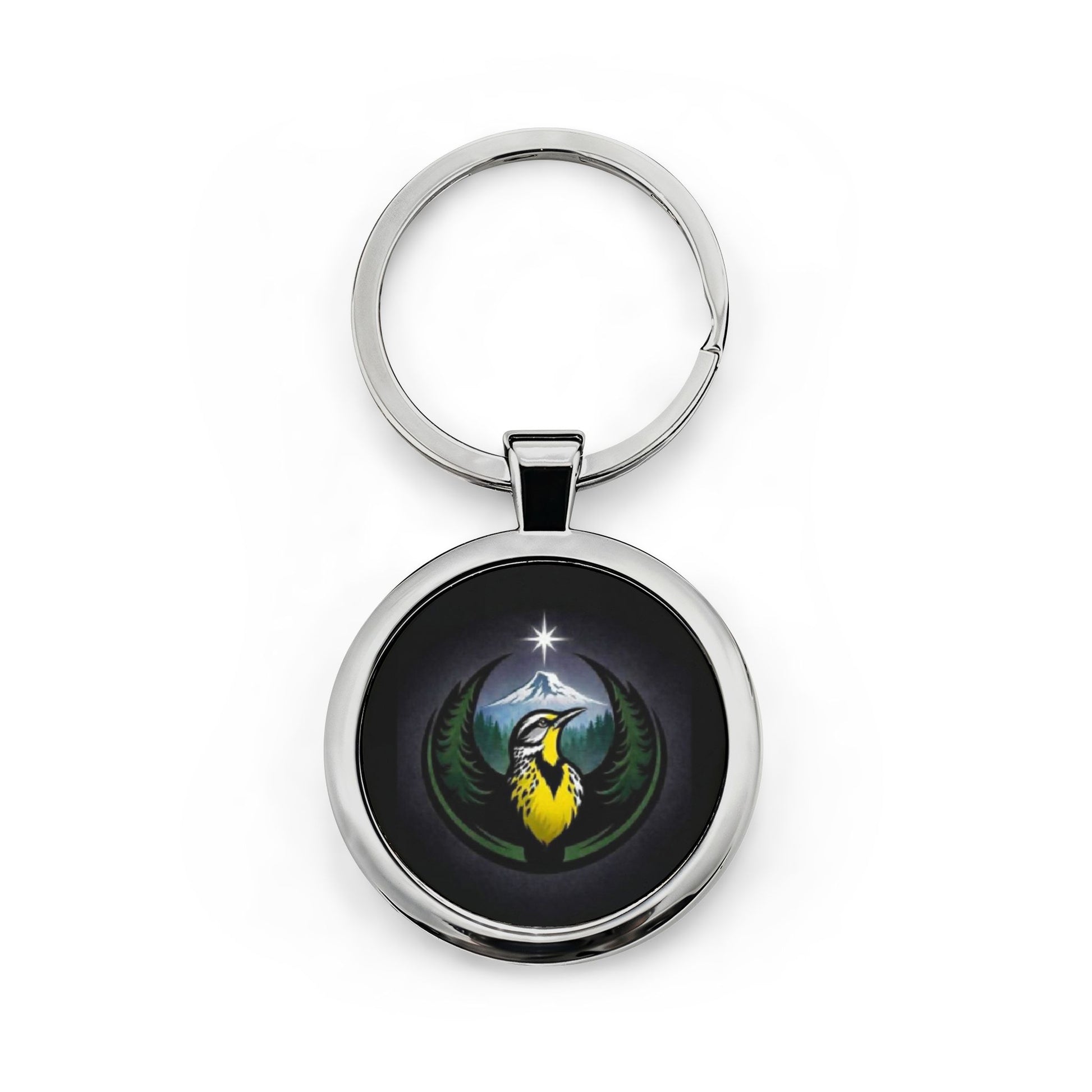 Oregon Resistance Meadowlark Keychain - You're My Kind of Weird