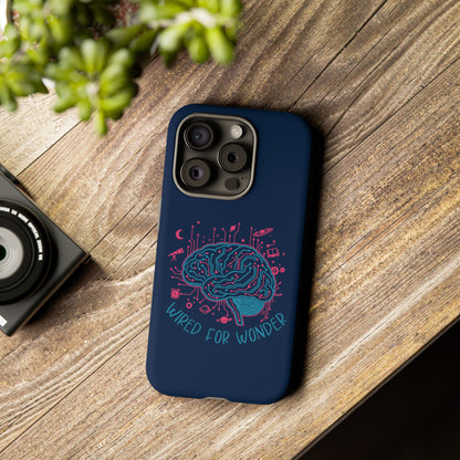 Wired for Wonder Tech - Meets - Imagination iPhone Case - You're My Kind of Weird