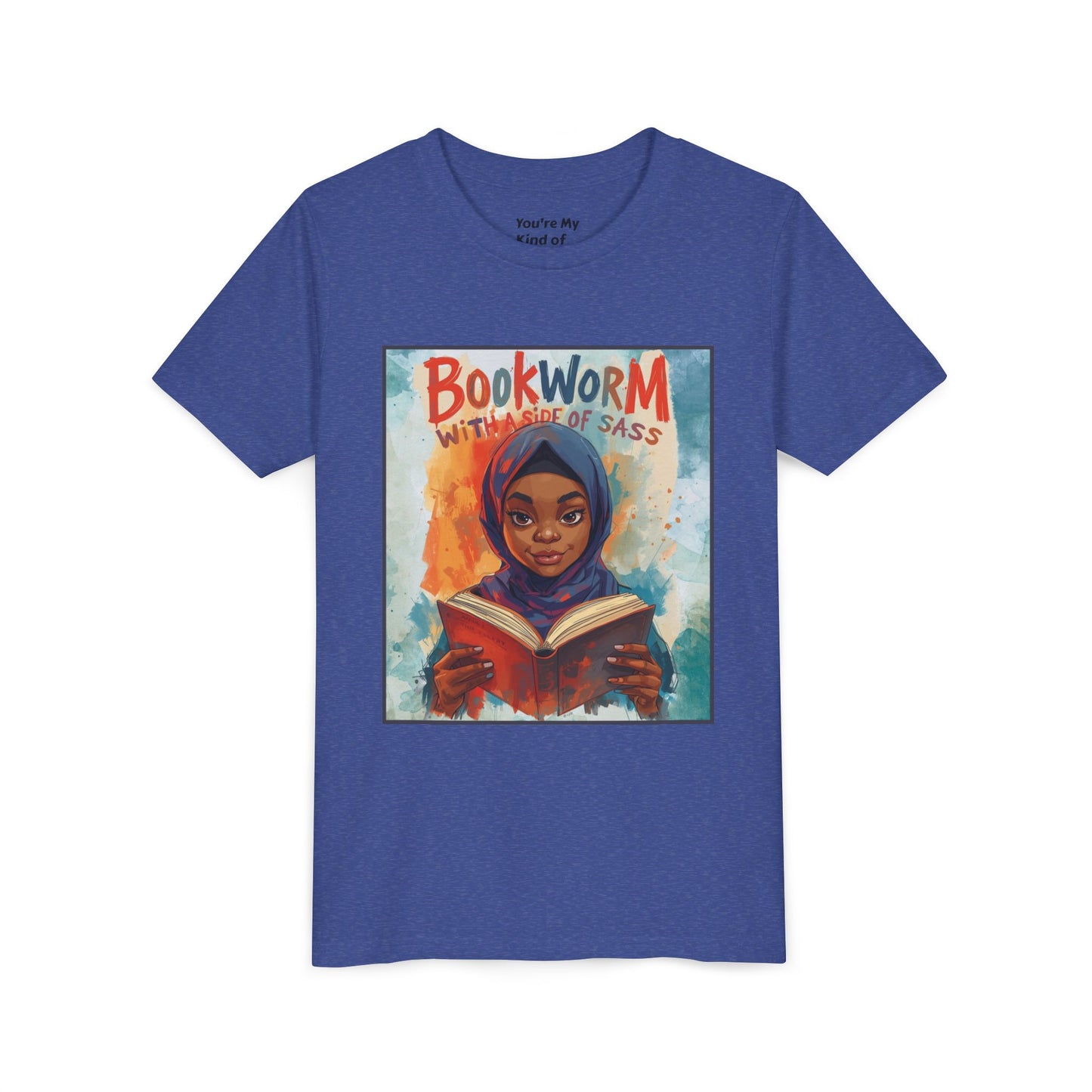 Kids Bookworm Sass Tee, Fun T-Shirt for Young Readers, Gift for Book Lovers, Back to School Apparel, Cute Kid's Graphic Tee